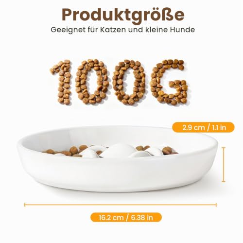 PETTOM Anti Schling Napf Katze