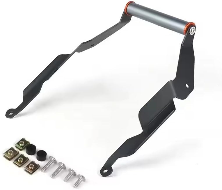 for XMAX300 GPS Bracket Mobile Phone Bracket Modification Accessories 2025 New Xmax 300 Navigation Bracket (Black, 22MM)