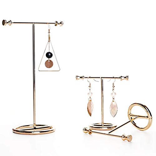 MZY1188 Présentoir de Bijoux - présentoir de Boucle d'oreille, Support de Bijoux en métal pour Boucle d'oreille en Or pour Bijoux de Stockage de Boucles d'oreilles Collier Cover