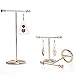 Produktbild MZY1188 Schmuckständer - Ohrringständer, Metall Gold ohrring Rack schmuck Rack für Ohrringe Halskette lagerung jewlry