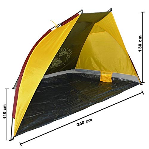 Barraca Beach Tent abrigo proteção sol vento p/praia camping CBR03617