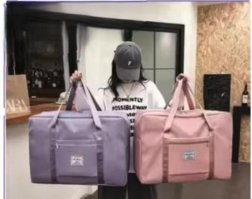 Elegant Large Storage Handbag for Travel Gym Office and Casual Daily Carrying Pack of 2 Grey-image-13