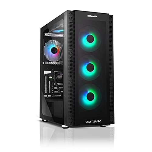 Pc Gaming I7 VolttierPC - Pc Gaming Intel Core i7 10700F 8x4.80Ghz | RTX2060 SC 6GB GDDR6 | 16GB DDR4 | 1TB M.2 SSD | WiFi | Windows 11 |...