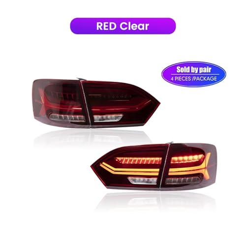 Feux arrière LED pour Jetta MK6 bloc phare clignotant et recul Sagitar 12-14