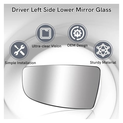 Miroir cassé Ford Transit MK8 ? Remplacez le verre droit 1855102 - 6