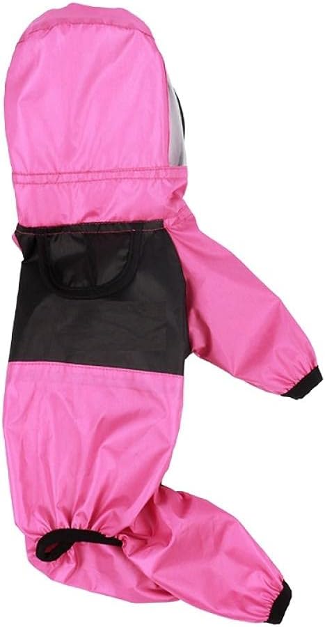 Dog Raincoats Dog Raincoats Waterproof Pink Dog Raincoat Pet Jumpsuit Waterproof Puppy Raincoat Outdoor All Inclusive Rainproof Breathable Large Dog Clothes 4XL