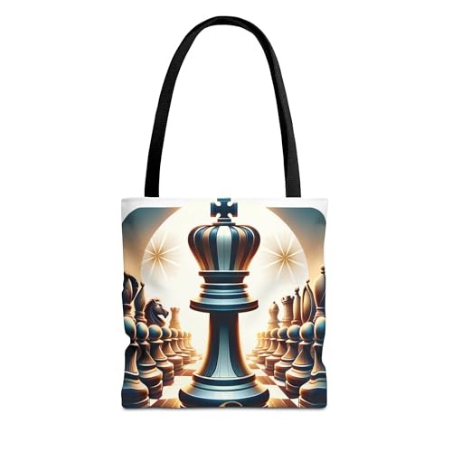 Chess Tote Bag, Chess Player Shopping Bag, Game Night Carryall, Chess Enthusiast, Gift for a Chess player, love of Chess.