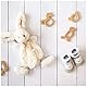 Doudou et Compagnie DC2123 Lapin Bonbon Stofftier, Taupe