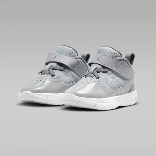 NIKE Stay Loyal 3 Baby/Toddler Shoes (FB9924-012, Wolf Grey/White/Cool Grey) Size 62