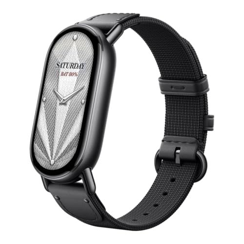 Xiaomi Smart Band 10, Montre Connectée, Boîtier alu, Suivi d'Activité, Écran AMOLED 44mm, Autonomie 21 Jours, Charge Rapide, Suivi santé & Sommeil,150+ Sports, iOS & Android, 5 ATM, Boussole, Noir