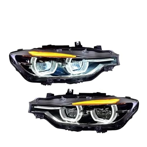 Phares auto BMW F30 F35 F80 2013-2019 feux de jour DRL clignotants dynamiques projecteur lentille