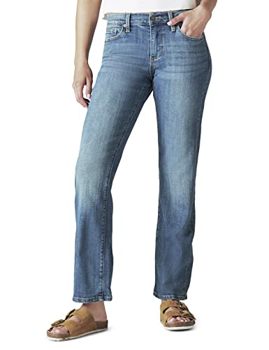Lucky Brand Women's Mid Rise Easy Rider Bootcut Jean, Tanzanite, 29W X 32L