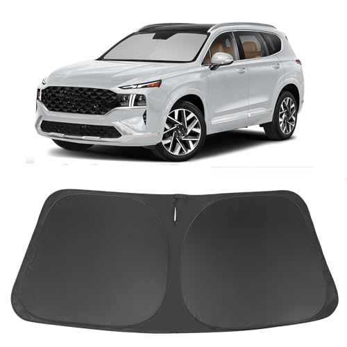 Image of Windshield Sun Shade for 2019-2026 Hyundai Santa Fe Accessories