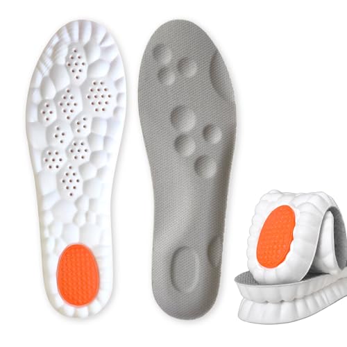 Plantillas de espuma viscoelástica gris para hombre y mujer miniatura 1