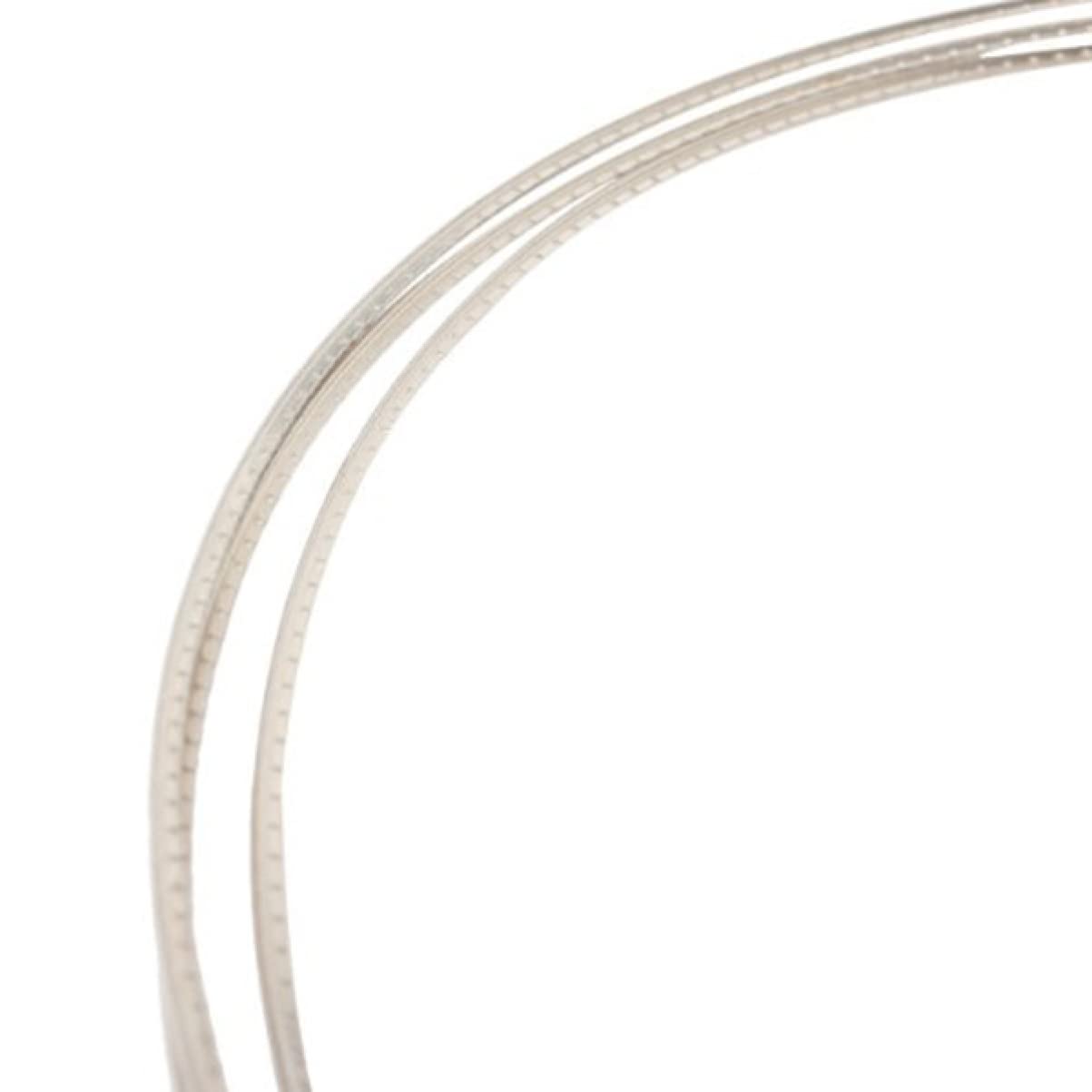 FAVOMOTO 2 Pieces Guitar Fret Silver Guitar Fret Mandolin Guitar Fret 8 Feet Dual Pickups