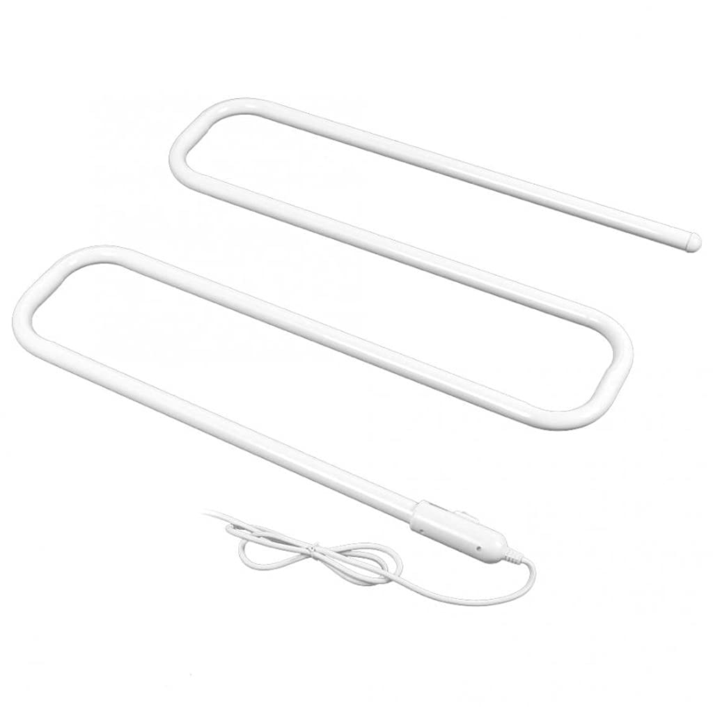 MOBYGKFY Towel Drying Rack Wall Mounted S Shaped Towel Warmer Electric Towel Drying Rack Hanger Heater Home Bathroom