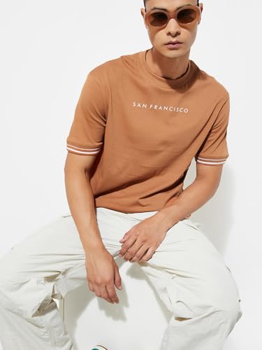 Image of Max Men's Cotton Regular Fit T-Shirt