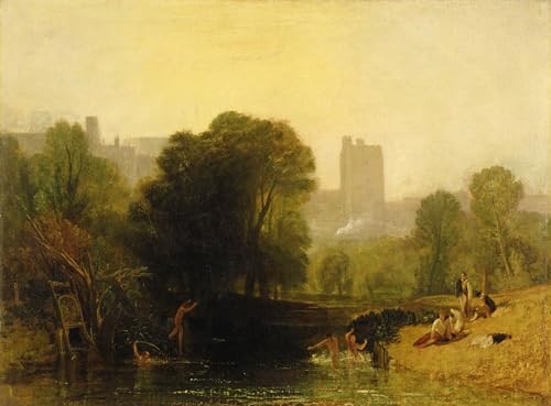 Impression Tableaux Peinture sur Toile Turner Tamise - Décoration Murale Chambre 60x90