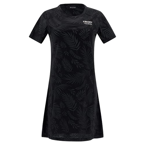 Robe skater en jersey imprimé tropical FREDDY la légèreté d'été