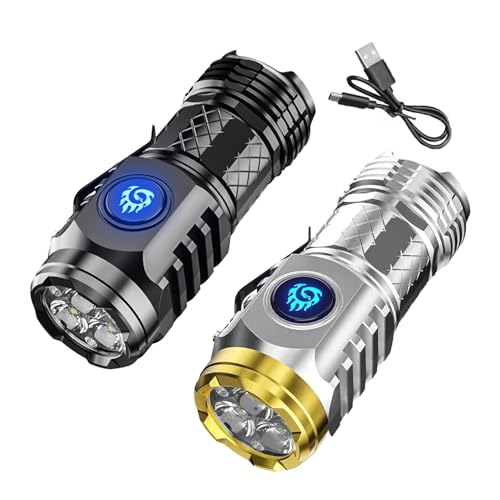 LOVEMETOO Mini Linterna Monsteres De Three Oj-os | Linterna Táctica LED | Mini Linterna De Los...