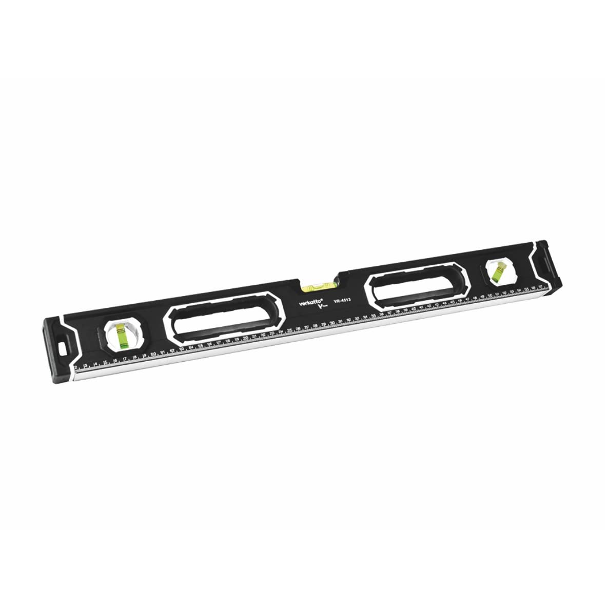 Niveau à bulle magnétique en aluminium V-PPlus Niveau à bulle magnétique Roboust Niveau à bulle magnétique en aluminium (150 cm de long)