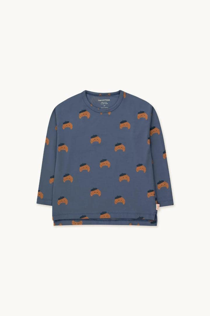 Amazon.co.jp: tinycottons クロワッサン ロンT 4Y ブルー 青 : おもちゃ 