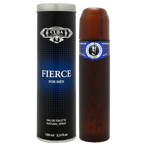 Recopilación de Cuba Silver Blue al mejor precio. 45 Cuba Fierce Hombre Eau de Toilette 3.4 fl oz