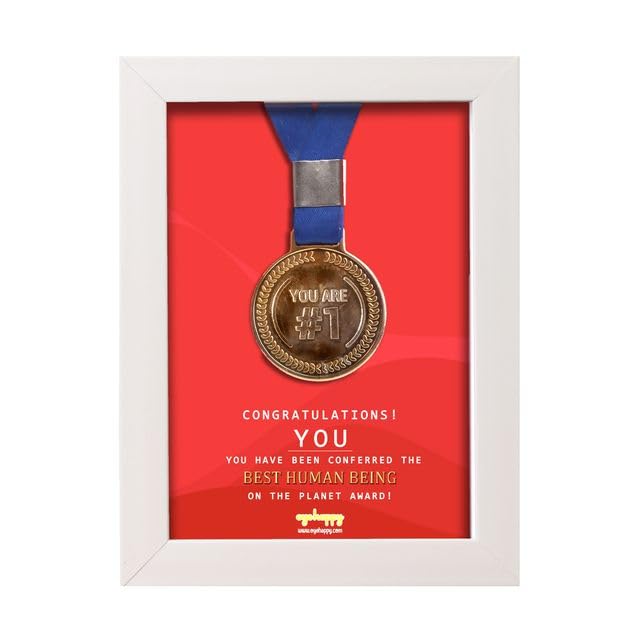 Oye Happy -Best Human Medal - Gift for Friends - Couples - Boyfriend - Girlfriend - Husband - Wife-image-29