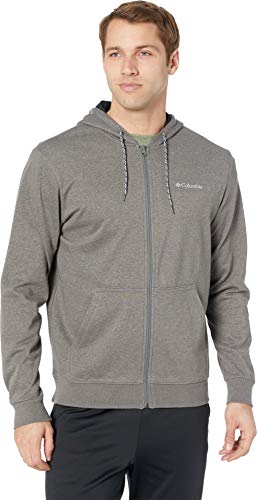 Columbia CSC M Bugasweat Full Zip Hoodie Charcoal Heather SM