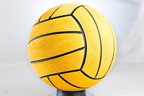 Western Star Perfect Grip Water Polo Match Game Ball (Yellow, Size 4)