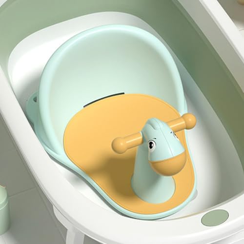 Bébé glisse dans le bain ? Chaise de douche nourrisson avec dossier sécurisé - 7