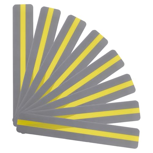 Guided Reading Strips, 32 Pcs Line Readers for Students Highlight Strips Colored Yellow Overlay Book Tracker Bookmark Dyslexia Reading Tools for Home Classroom Teacher Supply Assistant