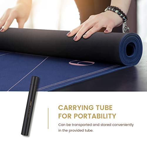 SLOWPLAY 70 x 35 Inch Texas Hold'em Poker Mat | Portable Poker Table Top with Art Deco Layout Print, Smooth Premium Surface, Noise Reduction, and Carrying Tube for Games Everywhere - Thumbnail 5