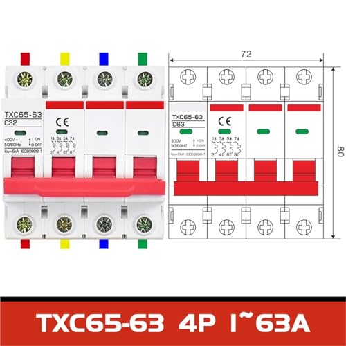 Disjoncteur miniature C65N-63 pour sécuriser vos lignes de climatisation