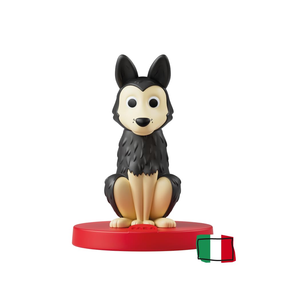 FABA Sound Character - Grow Serenely - Stories and Sound Fairy Tales 4-6+ Years, Italian Version, Toy with Educational Content for Boys and Girls