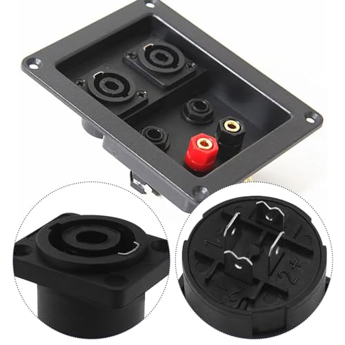 10 conectores Speakon hembra 4 pines para audio miniatura 4
