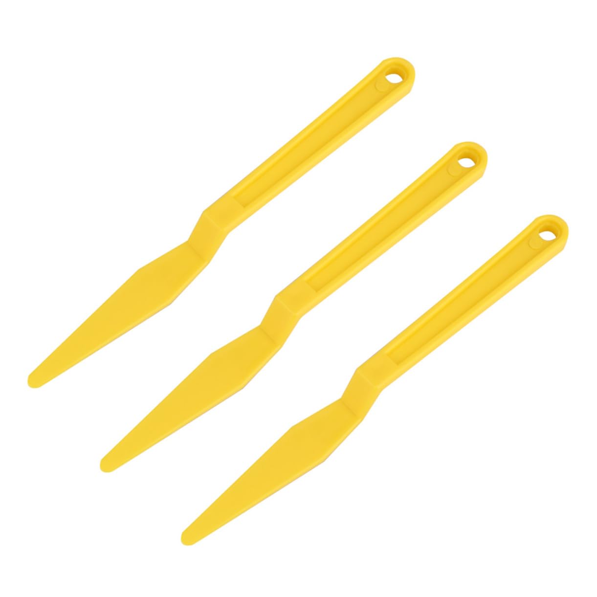 Yardwe Vehicle Film Scraper Wrap Tools 3-Piece Set Squeegee for Bubble Removal Window Tint Film Tint
