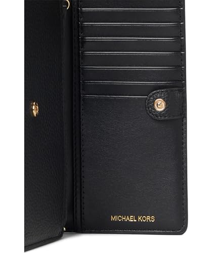 Image of MICHAEL Michael Kors Jet Set Charm Small Phone Crossbody - Purse for Women - Saffiano Leather - Snap Closure