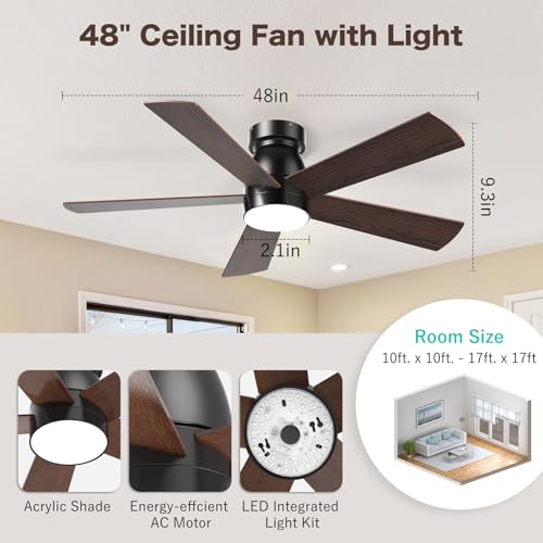 Akofun Ceiling Fans With Lights thumb #7