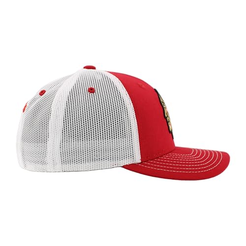 Image of ZHATS NHL Unisex-Adult NHL Officially Licensed Adjustable Snapback Hat Dakota Icon Team Color