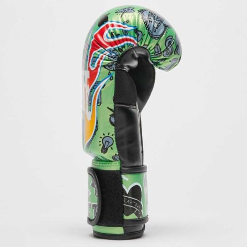 Guantes de boxeo ligeros Leone Flames de 6 onzas para evitar lesiones 5