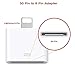 AKWOR 30 Pin Adapter | 8 Pin Male to 30 Pin Female | Works with Smartphones, Cars, Docking Stations and More - White