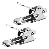 UKCOCO 2 piezas Pelador de Semillas de Girasol y Nueces de Acero Inoxidable de Abre Semillas Fácil y Portátil Protege...