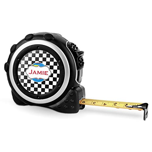 Cinta Métrica Personalizada Diseño de Carreras 16 ft miniatura 1
