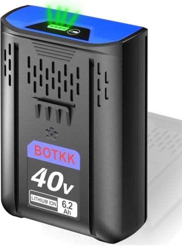 BOTKK Upgraded 6.2Ah Replacement for Kobalt 40V Battery Compatible with Kobalt 40 Volt KM 4040-06 KPM1040A-03 KM-1640-06
