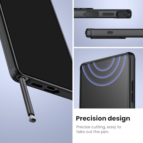 Image of Nillkin Samsung Galaxy S25 Ultra MagSafe Case, Military-Grade Protection, Slim Soft Bumper Protective Cover with Magnetic Mount, Shockproof Protective, TPU+PC Phone Case Black | Military-Grade Protection, Slim Soft Bumper, Protective Cover, with Magnetic Mount, Shockproof Protective, TPU+PC Phone Case