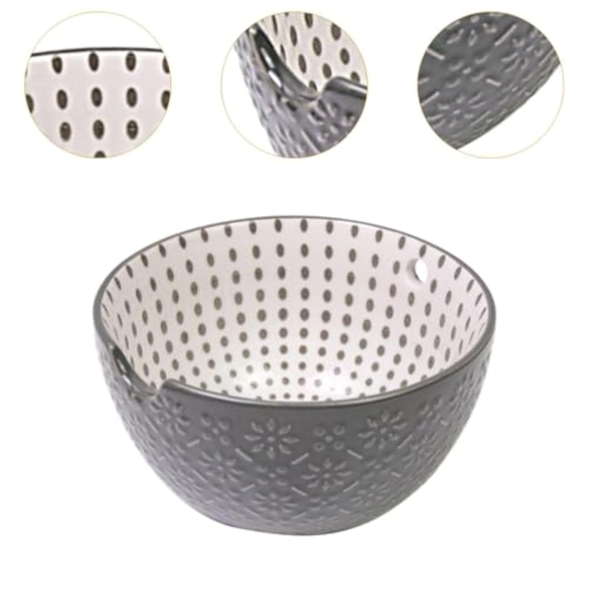 Handmade Ceramics Yarn Bowl for Crocheting