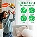 Move2Play, Hilariously Interactive Toy with Music & Sound Effects for Boy & Girl | Ball for Toddler & Baby | 6, 12, 18+ Months | 1, 2, 3+ Year Old (Football)