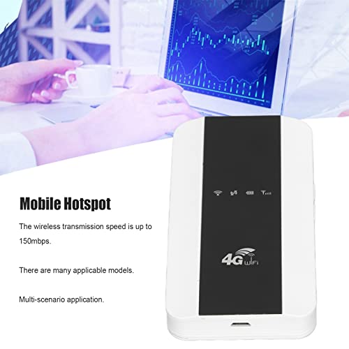 Image of 4G LTE Mobile Hotspot, Portable Pocket Router with 150 Mbps WiFi, Wireless Network for Laptop, Tablet and Smartphone