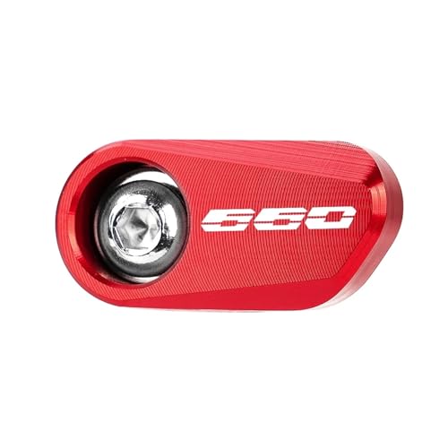 Motorrad-ABS-Sensor-Schutzabdeckung Für Trident 660 2021–2024 2023 Motorradzubehör: ABS-Sensorschutz Aus Aluminium Für Vorder- Und Hinterrad(Rear Wheel-Red)